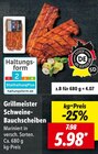 Lidl Oldenburg - Schweinebauchscheiben Angebot im Prospekt Schweinebauchscheiben bei Lidl im Oldenburg Prospekt für 4,07 €