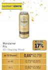 Pils Angebote von Warsteiner bei Metro Mettmann für 0,79 €