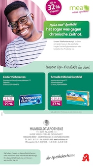 Aktueller mea - meine apotheke Prospekt "Unsere Juni-Angebote" für Lübeck Aktueller mea - meine apotheke Prospekt für Lübeck mit Seiten