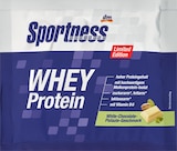 Whey Proteinpulver, White Chocolate Pistazie Geschmack von Sportness im aktuellen dm-drogerie markt Prospekt für 1,25 €