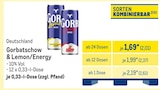 Metro - Gorbatschow & Lemon/Energy Angebot im Prospekt Gorbatschow & Lemon/Energy bei Metro im Prospekt "" für 2,01 €