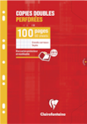 Copies doubles - CLAIREFONTAINE en promo chez Monoprix Copies doubles - CLAIREFONTAINE dans le catalogue Monoprix
