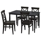 Tisch und 4 Stühle schwarz/braunschwarz im Angebot bei IKEA in Hof Tisch und 4 Stühle schwarz/braunschwarz Angebote von DANDERYD / INGOLF bei IKEA Hof für 368,96 €