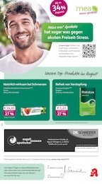 Aktueller mea - meine apotheke Apotheken Prospekt für Giengen: Unsere August-Angebote mit 4} Seiten, 01.08.2026 - 31.08.2026