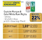 Cola/White Rum Mojito bei Metro im Uelzen Prospekt für 2,61 €