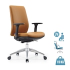 Promo Fauteuil de bureau  Sherman gold à 284,25 € dans le catalogue Bureau Vallée à Pertuis