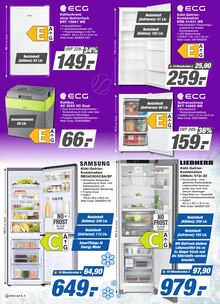 Kühlschrank im expert Prospekt "Top Angebote" mit 12 Seiten (Regensburg)