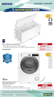 Gefriertruhe im METRO Prospekt "Wochenangebote SCO + Gewinnspiel + Markets" mit 26 Seiten (Leipzig)
