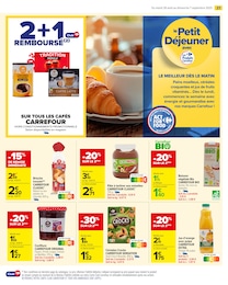 Prix et réduction Confiture dans le prospectus Carrefour Market en cours Offre Confiture dans le catalogue Carrefour Market du moment à la page 23