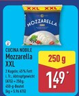 Mozzarella XXL im Angebot bei ALDI Nord in Münster Mozzarella XXL Angebote von Cucina Nobile bei ALDI Nord Münster für 1,49 €