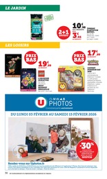 Prix et réduction Jouets dans le prospectus Super U en cours Offre Jouets dans le catalogue Super U du moment à la page 30