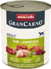 Gran Carno Hundenassfutter im Angebot bei Globus-Baumarkt in Dessau-Roßlau Gran Carno Hundenassfutter Angebote von Animonda bei Globus-Baumarkt Dessau-Roßlau für 2,29 €