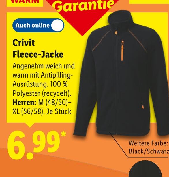 Fleece-Jacke