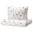 Bettwäsche-Set, 2-teilig Blumenmuster bunt bei IKEA im Saarlouis Prospekt für 19,99 €