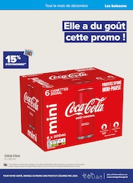 Offre Coca-Cola dans le catalogue Carrefour Proximité du moment à la page 11