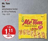 Peanuts in Caramel im V-Markt Prospekt Peanuts in Caramel von Mr. Tom im aktuellen V-Markt Prospekt für 1,11 €