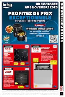 Promotion Hotte dans le prospectus Brico Dépôt, valable du 03/10/2025 au 16/10/2025 Promo Hotte dans le catalogue Brico Dépôt du moment à la page 3