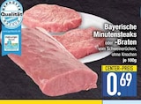 Aktuelles Minutensteaks Angebot bei E center in Regensburg ab 0,69 €