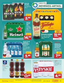 Tyskie im Netto Marken-Discount Prospekt "Aktuelle Angebote" mit 59 Seiten (Nürnberg)
