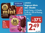 Magnum-Minis oder -Double Angebot im ALDI SÜD Prospekt Magnum-Minis oder -Double im ALDI SÜD Prospekt zum Preis von 2,49 €