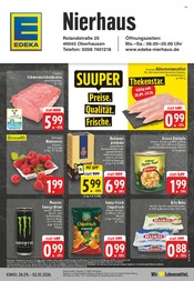 Bohnen im EDEKA Prospekt in Oberhausen Aktueller EDEKA Prospekt mit Bohnen, "Aktuelle Angebote", Seite 1