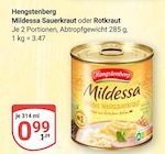 Aktuelles Mildessa Sauerkraut Angebot bei GLOBUS in Koblenz ab 0,99 €