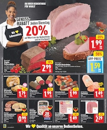 Lyoner Angebot & Preis im aktuellen EDEKA Prospekt Lyoner Angebot im aktuellen EDEKA Prospekt auf Seite 6