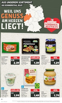 Fleisch im Kaufland Prospekt "Aktuelle Angebote" mit 62 Seiten (Wuppertal)