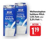 Haltbare Milch 1,5% Fett bei EDEKA im Prospekt "" für 1,19 €