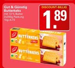 Butterkeks im Angebot bei WEZ in Bad Oeynhausen Butterkeks Angebote von Gut & Günstig bei WEZ Bad Oeynhausen für 1,89 €