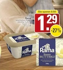 Butter Angebote von Rama bei WEZ Bad Oeynhausen für 1,29 €