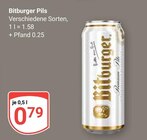 Aktuelle Bitburger Angebote bei GLOBUS in Willich Aktuelles Pils Angebot bei GLOBUS in Willich ab 0,79 €