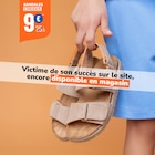 La Halle Langres - Promo Sandales à scratchs maternelle marron clair garçon Promo Sandales à scratchs maternelle marron clair garçon à 9,00 € dans le catalogue La Halle à Langres