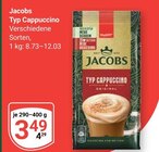 Aktuelle Jacobs Angebote bei GLOBUS in Erlangen Aktuelles Typ Cappuccino Angebot bei GLOBUS in Erlangen ab 3,49 €
