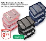 Aktuelle Koffer Angebote bei GLOBUS in Saarbrücken Aktuelles Koffer-Organisationstaschen-Set Angebot bei GLOBUS in Saarbrücken ab 9,99 €