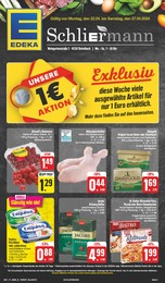 EDEKA Prospekt für Schwarzach: "Wir lieben Lebensmittel!", 26 Seiten, 22.04.2024 - 27.04.2024