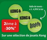 2ème à -30% sur une sélection de jouets KONG - KONG en promo chez Maxi Zoo Saumur
