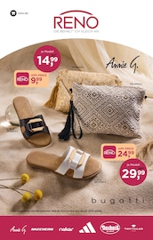 RENO Schuhgeschäfte Prospekt der aktuellen Woche mit 12 Seiten, gültig von 30.05.2026 bis 06.06.2026, in Bergheim und Umgebung Aktueller RENO Schuhgeschäfte Prospekt in Bergheim und Umgebung, "DIE BEHALT' ICH GLEICH AN" mit 12 Seiten, 30.05.2026 - 06.06.2026