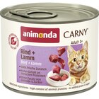 Animonda Cat Dose Carny Adult Rind & Lamm 200 g im Angebot bei Zookauf in Laatzen Animonda Cat Dose Carny Adult Rind & Lamm 200 g Angebote von Animonda bei Zookauf Laatzen für 1,19 €