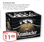 Aktuelles Bier Angebot bei GLOBUS in Koblenz ab 11,49 €