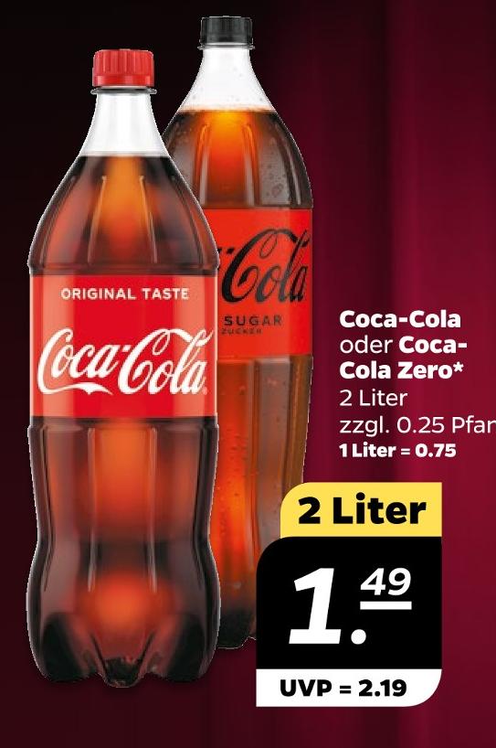 Coca-Cola oder Coca-Cola Zero