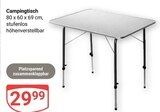 Campingtisch Angebote bei GLOBUS Duisburg für 29,99 €