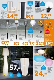 Lampe im Globus-Baumarkt Prospekt in Wolfsburg Aktueller Globus-Baumarkt Prospekt mit Lampe, "Immer eine Idee besser", Seite 5