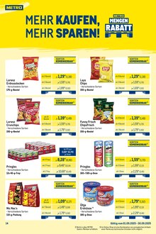 Chips im METRO Prospekt "Wochenangebote Händler + Monats-Mix" mit 26 Seiten (Herne)