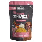 bosch Freshe Schnauze Nassfutter - Huhn mit Reis & Karotten 250 g im Angebot bei Zookauf in Neuss bosch Freshe Schnauze Nassfutter - Huhn mit Reis & Karotten 250 g Angebote von Bosch bei Zookauf Neuss für 1,59 €