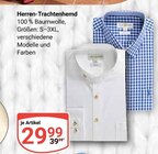 Aktuelle Trachtenmode Angebote bei GLOBUS in Halle (Saale) Aktuelles Herren-Trachtenhemd Weiß Angebot bei GLOBUS in Halle (Saale) ab 29,99 €