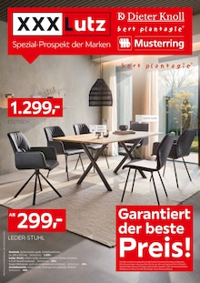 Aktueller XXXLutz Augsburg Prospekt XXXLutz Augsburg Prospekt "Spezial-Prospekt der Marken" mit 8 Seiten