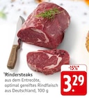 Rindersteaks im Angebot bei E center in Homburg Rindersteaks Angebote bei E center Homburg für 3,29 €