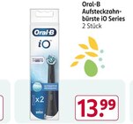 Aktuelles Aufsteckzahnbürste iO Series Angebot bei Rossmann in Frankfurt (Main) ab 13,99 €