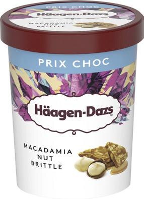 Crème glacée Macadamia Nut Brittle